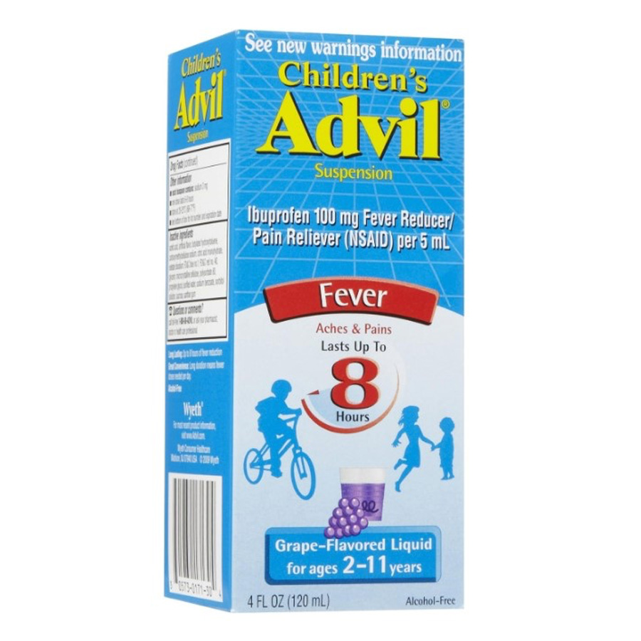 [10194] ADVIL CHILDREN LIQUID 4 OZ GRAPE  (36 Pack)