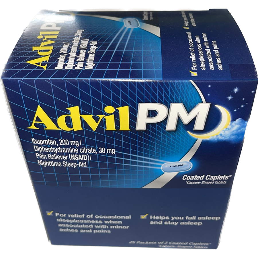 [10209] ADVIL PM 2 CT DISPENSER BOX  (500 Pack)