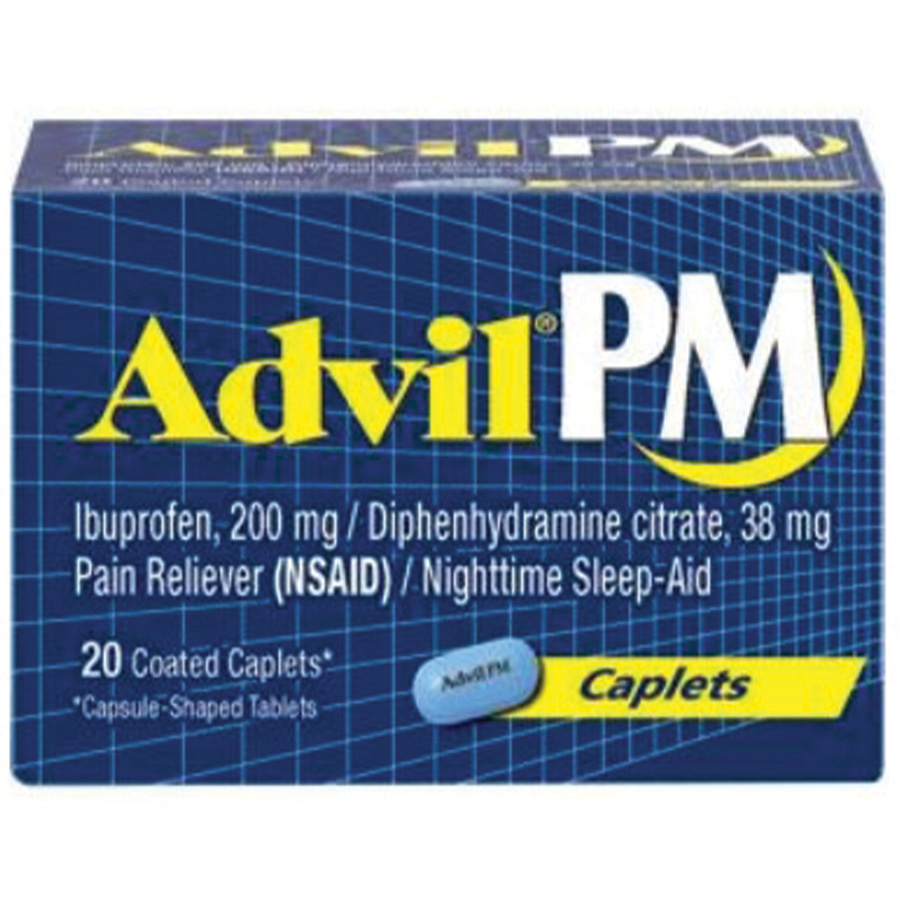 [10212] ADVIL PM CAPS 20 CT  (72 Pack)