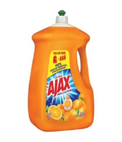[10255] AJAX DISHWASH LIQUID 90 OZ ORANGE  (4 Pack)