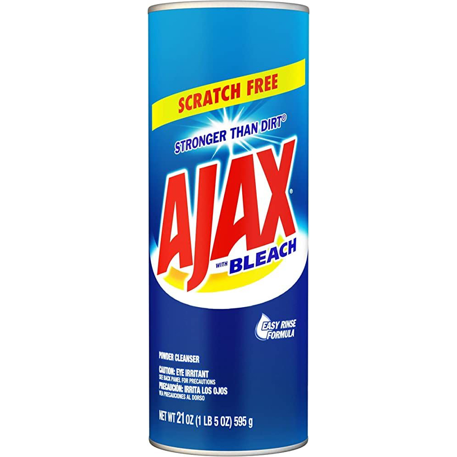 [10257] AJAX POWDER CLEANSER 21 OZ CLEANSER SCRATCH FREE BLEACH  (12 Pack)