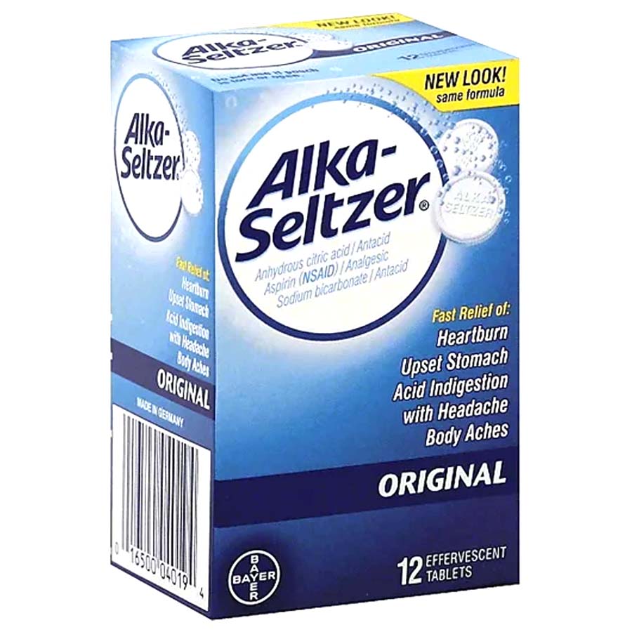 [10289] ALKA SELTZER ORIGINAL 12 CT TABLET  (48 Pack)