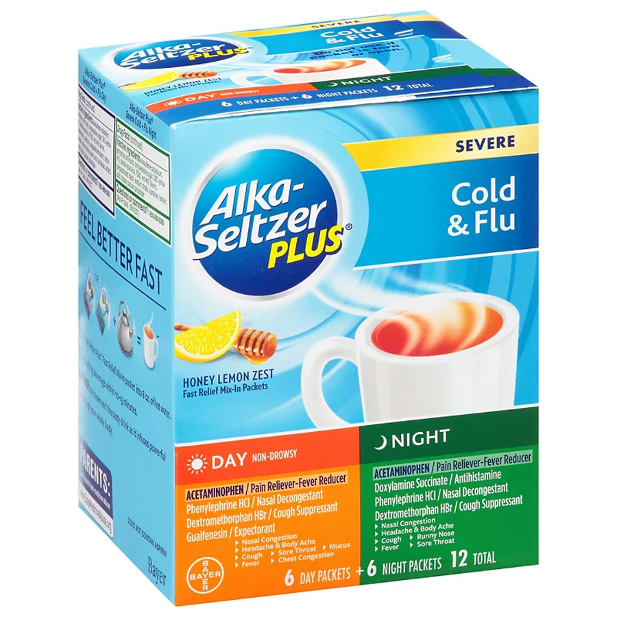 [10294] ALKA SELTZER PLUS COLD & FLU 2 CT TABS BLISTER  (144 Pack)