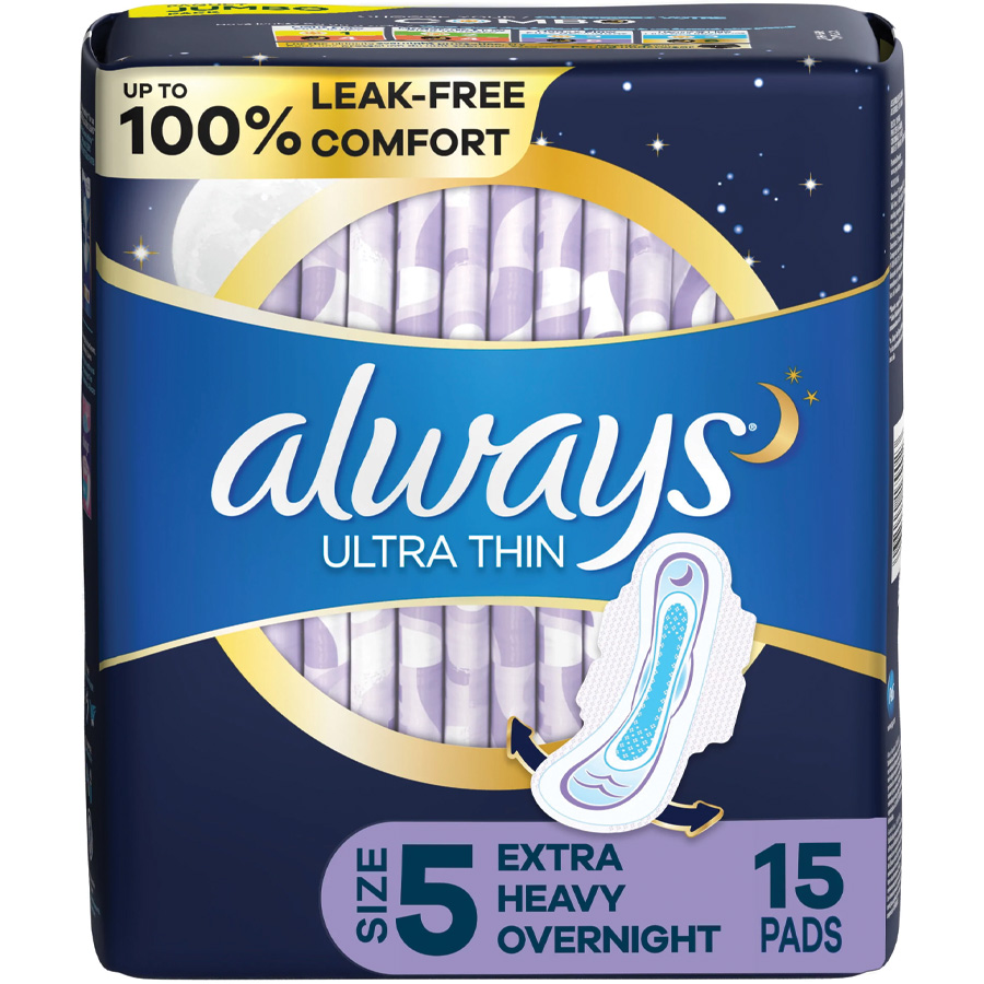 [10335] ALWAYS ULTRA THIN 15 CT SIZE 5  (6 Pack)