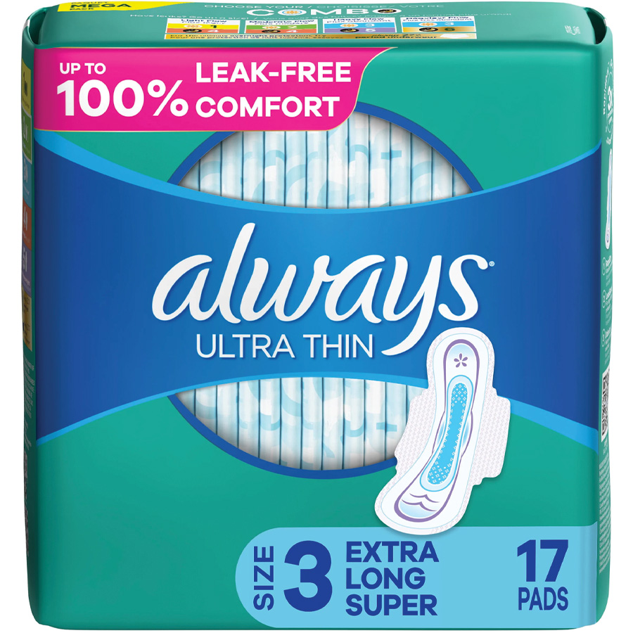 [10337] ALWAYS ULTRA THIN 17 CT SIZE 3  (6 Pack)