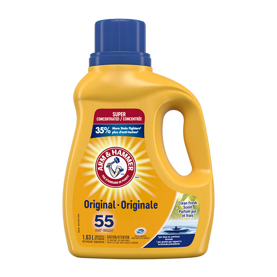 [10453] ARM & HAMMER LIQUID DETERGENT 1.63 L ORIGINAL CLEAN FRESH SCENT  (6 Pack)