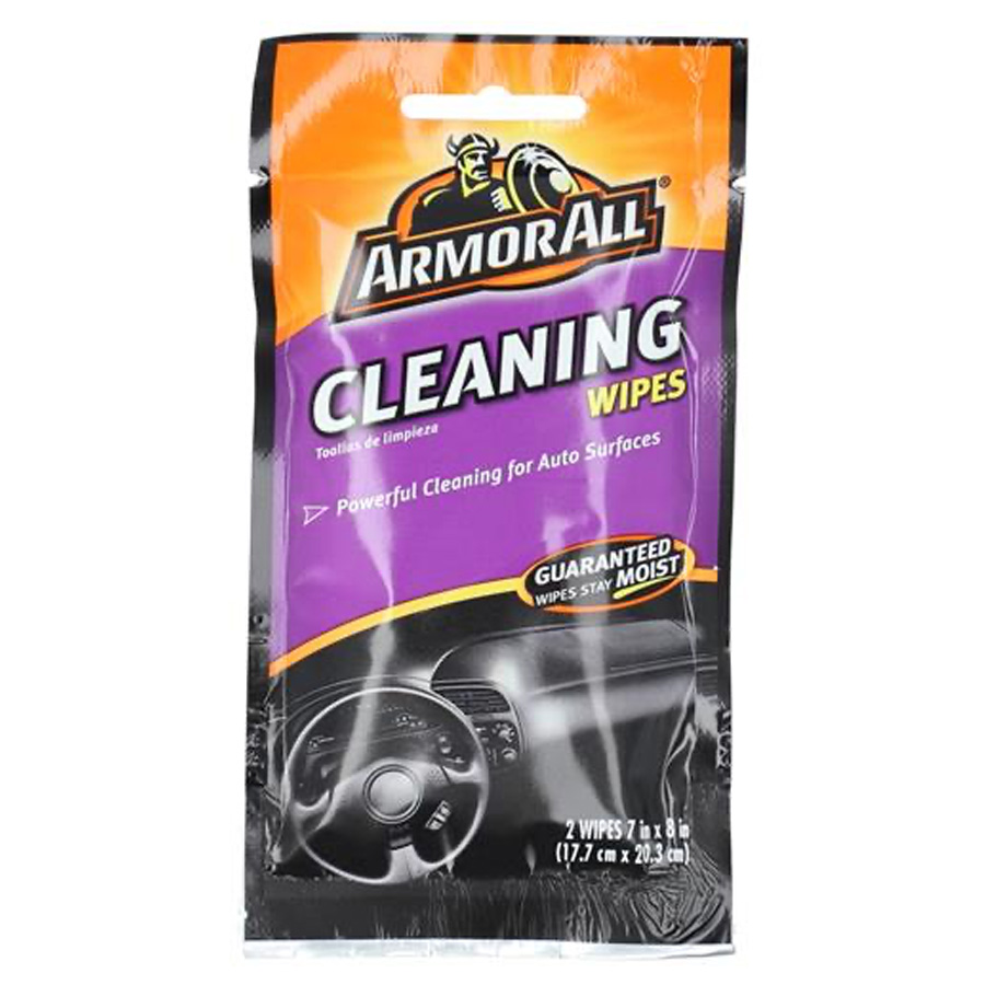 [10472] ARMOR ALL CLEANING WIPES 2 CT ORIGINAL  (100 Pack)