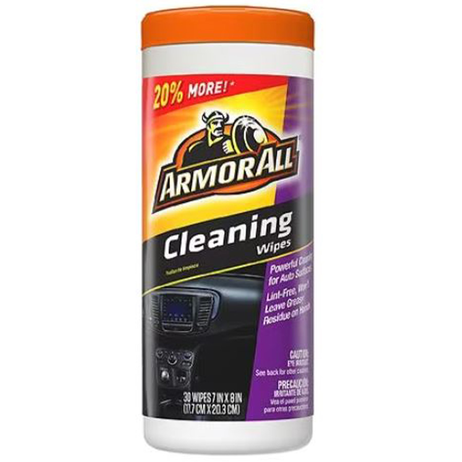 [10475] ARMOR ALL CLEANING WIPES 30 CT  (6 Pack)