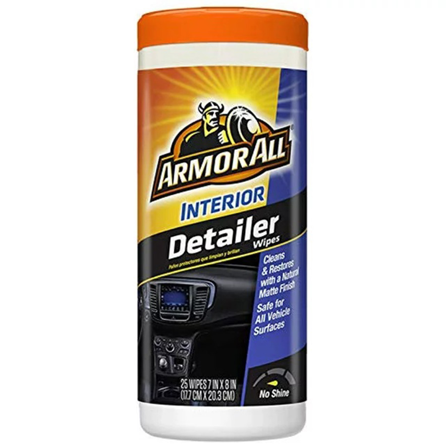 [10476] ARMOR ALL DETAILER WIPES 25 CT INTERIOR  (6 Pack)