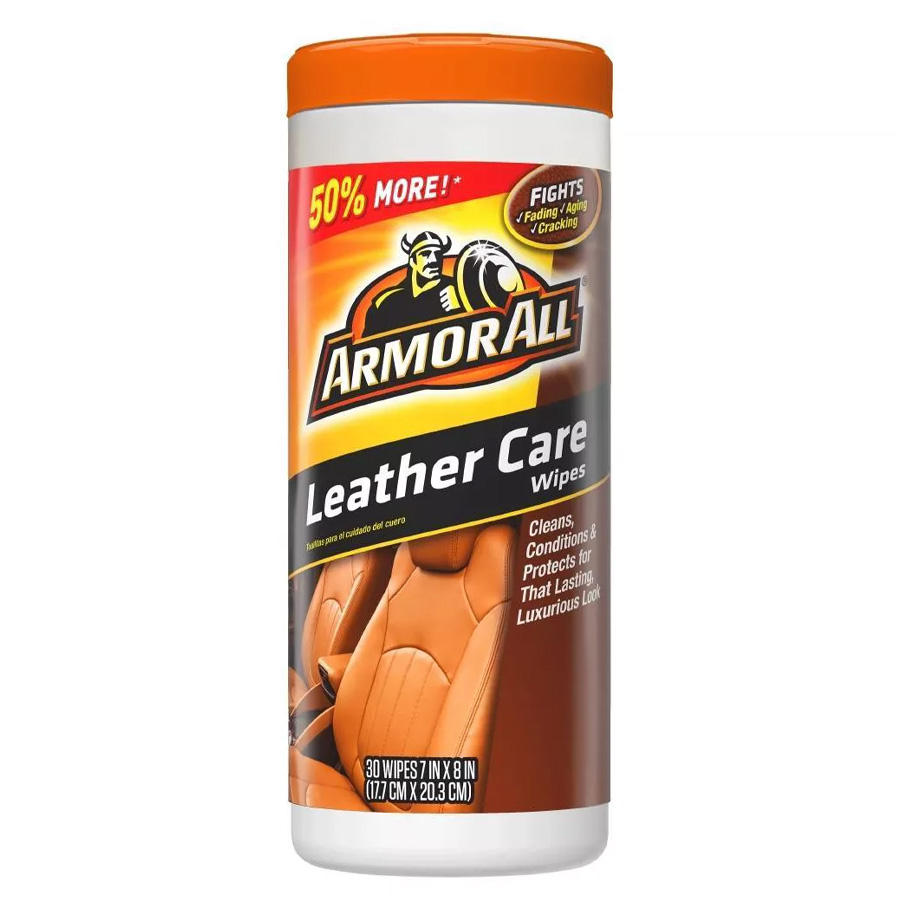[10486] ARMOR ALL LEATHER WIPES 30 CT  (6 Pack)
