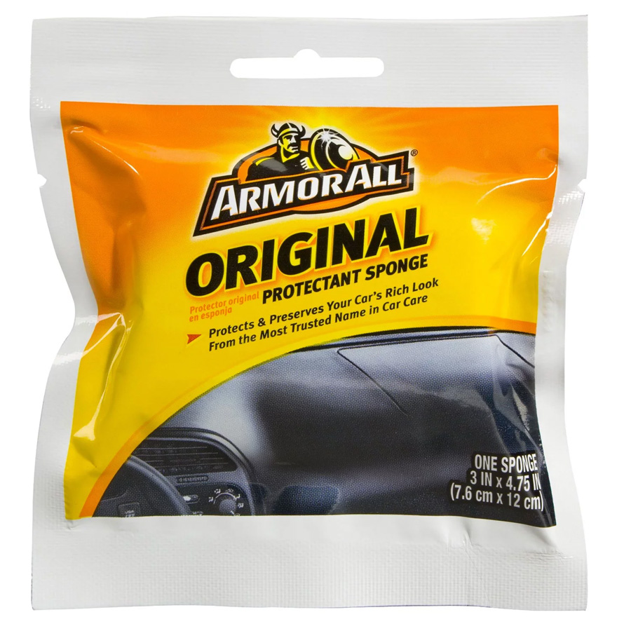 [10499] ARMOR ALL SPONGE 1 CT PROTECTANT  (100 Pack)