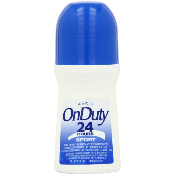 [10555] AVON DEODORANT STICK 2.6 OZ ON DUTY 24HR SPORT  (120 Pack)