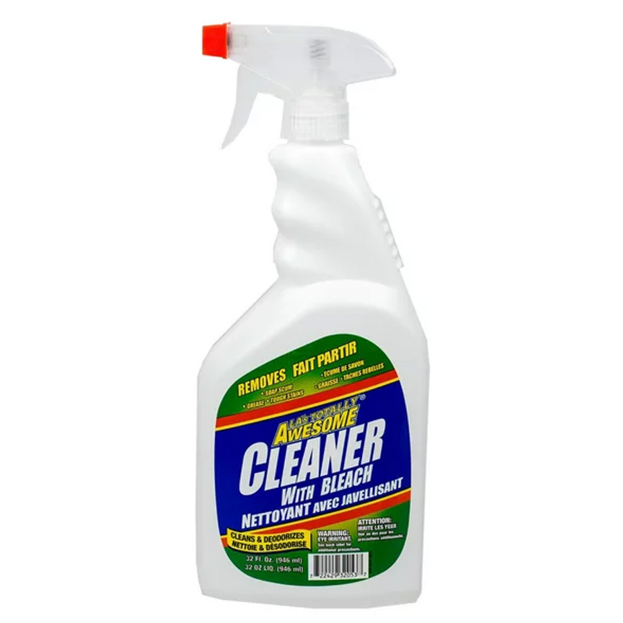 [10571] AWESOME ALL PURPOSE CLEANER 32 OZ WITH BLEACH  (12 Pack)