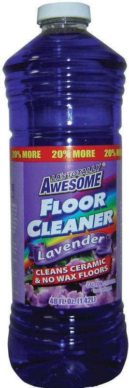 [10587] AWESOME FLOOR CLEANER 48 OZ LA'S TOTALLY LAVENDER  (8 Pack)