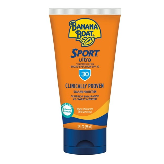 [10762] BANANA BOAT SUN SCREEN LOTION 3 OZ SPORT SPF 30  (12 Pack)
