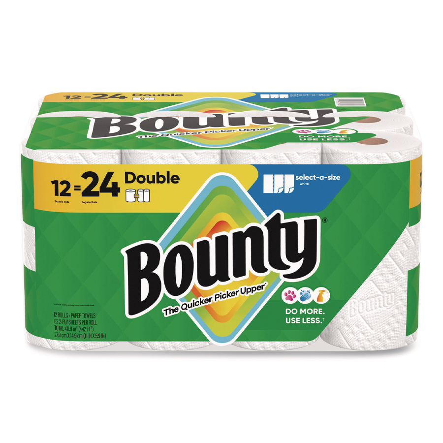 [10927] BOUNTY PAPER TOWEL 82-2 PLY SHEETS  (12 Pack)
