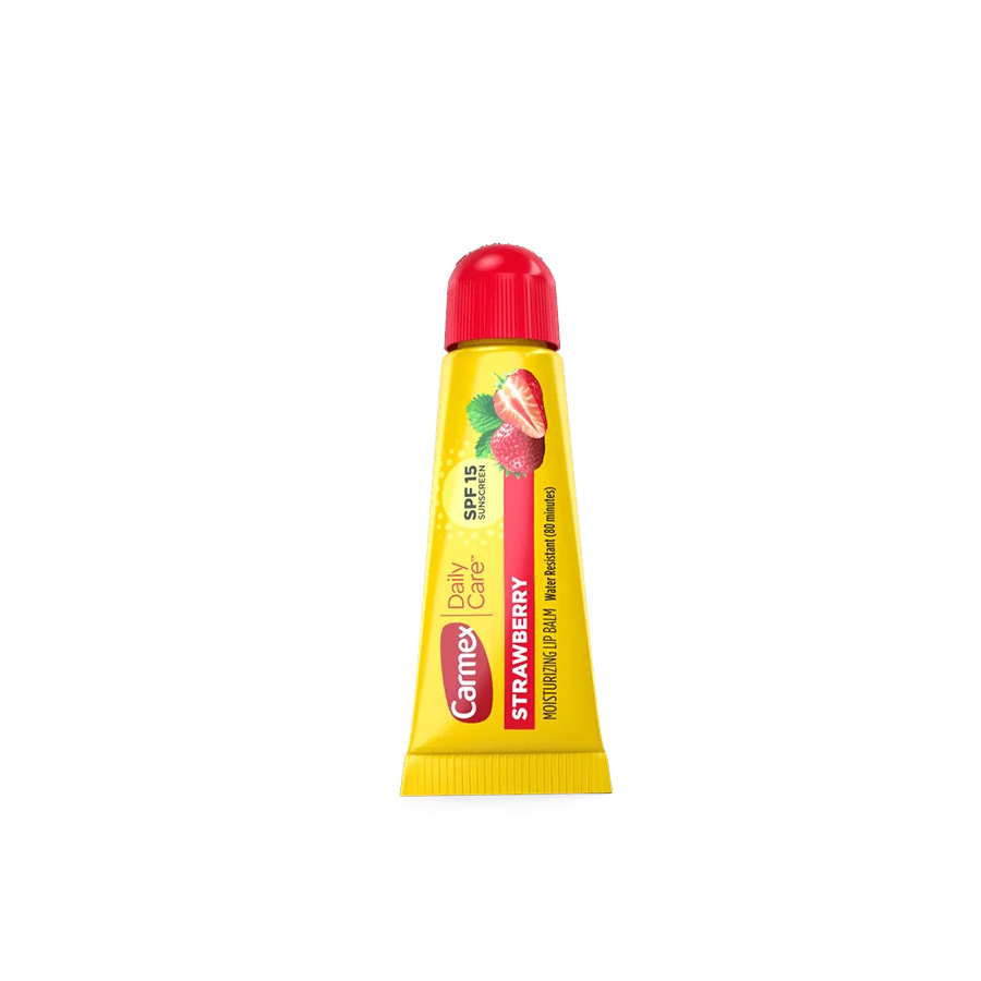 [11015] CARMEX LIP BALM TUBE 1 CT STRAWBERRY  (144 Pack)