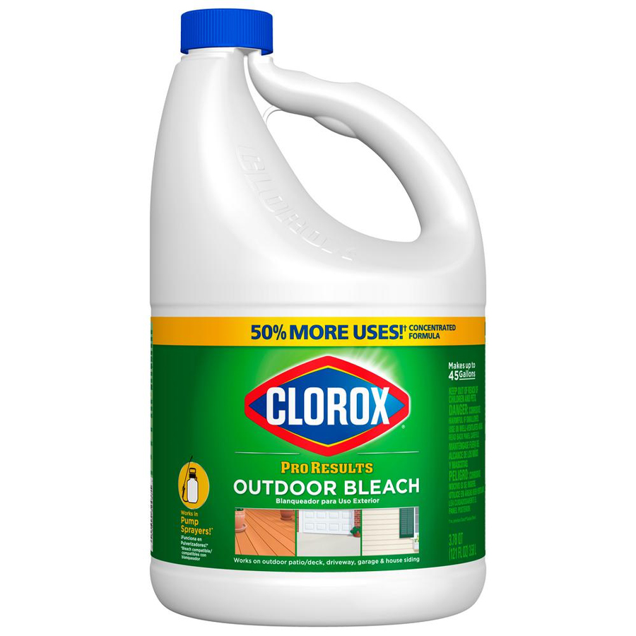 [11124] CLOROX BLEACH 121 OZ OUTDOOR  (3 Pack)