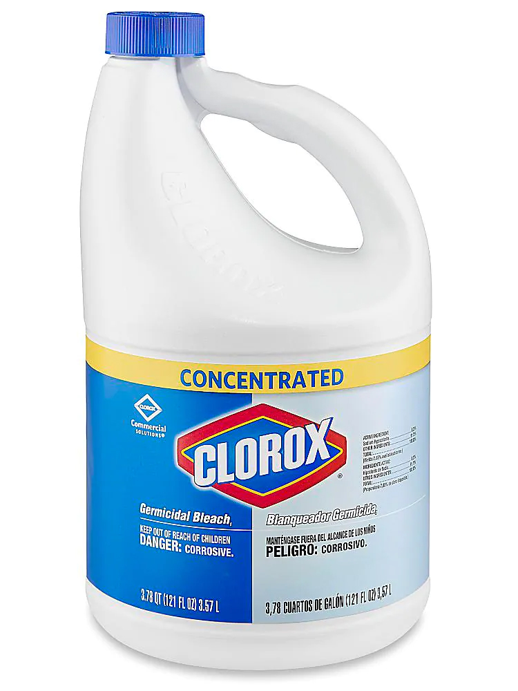 [11130] CLOROX BLEACH 43 OZ / 1.27 L (CA) REGULAR CONCENTRATED  (6 Pack)
