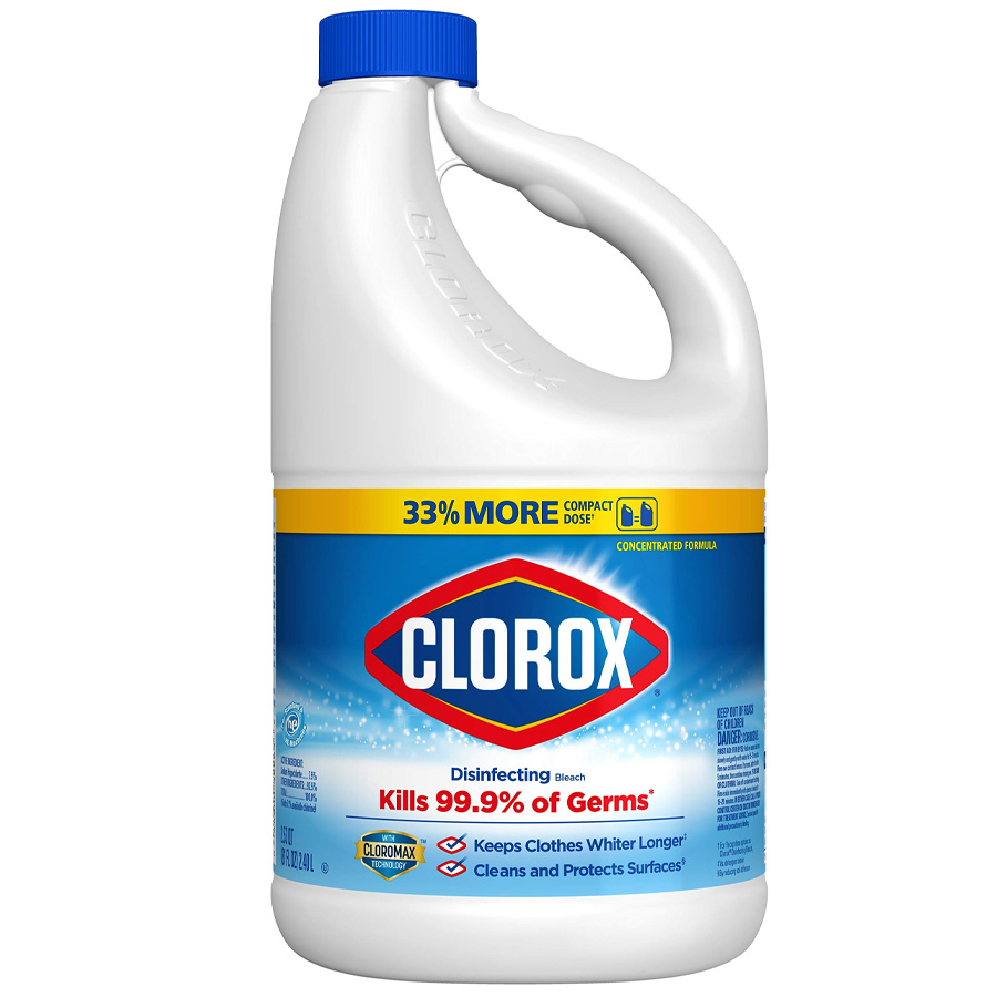 [11132] CLOROX BLEACH 81 OZ / 2.4 L CONCENTRATED REGULAR  (6 Pack)