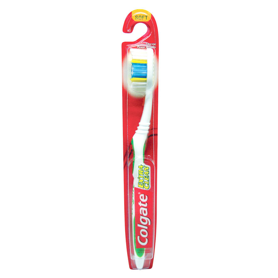 [11183] COLGATE TOOTHBRUSH 1 CT SOFT EXTRA CLEAN ASSORTED  (72 Pack)