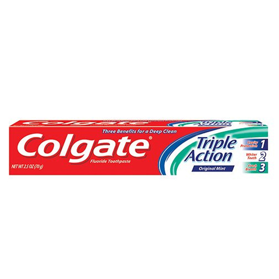 [11207] COLGATE TOOTHPASTE 2.5 OZ TRIPLE ACTION  (24 Pack)