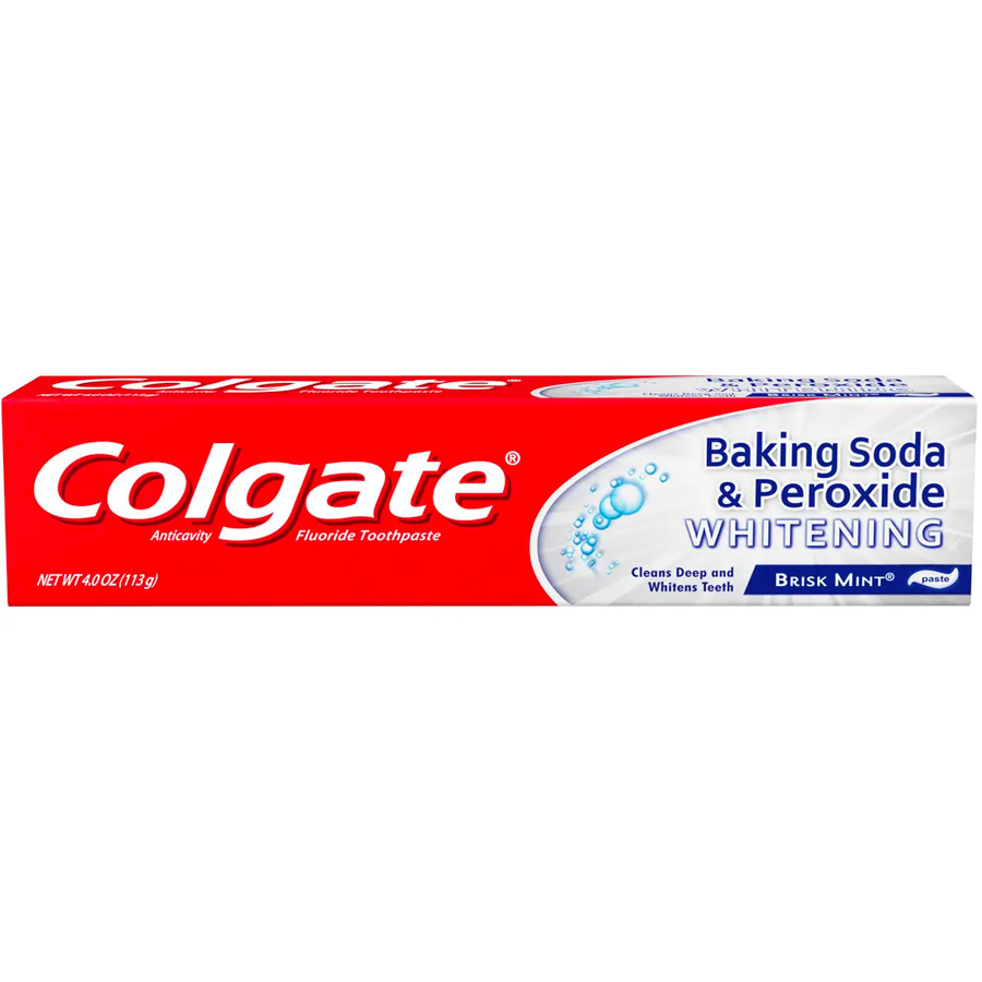 [11210] COLGATE TOOTHPASTE 4 OZ BAKING SODA & PB MINT PASTE  (24 Pack)