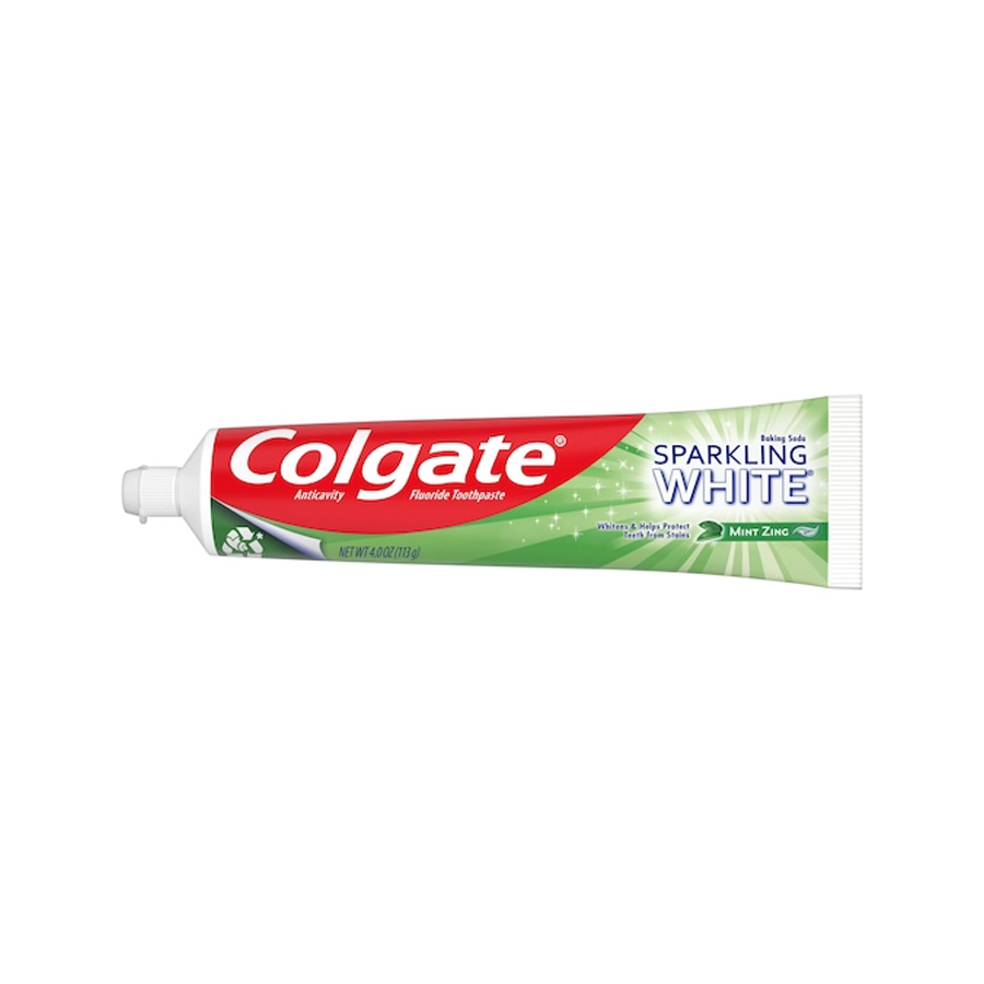 [11212] COLGATE TOOTHPASTE 4 OZ SPARKLING MINT ZING  (24 Pack)