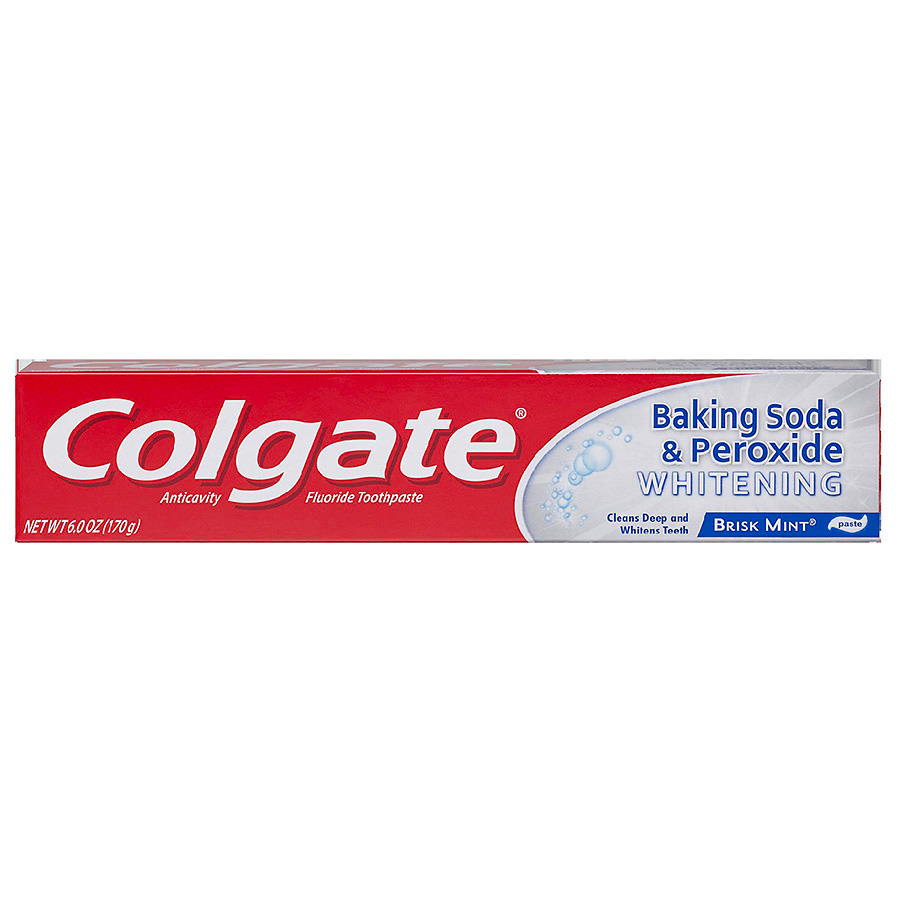 [11231] COLGATE TOOTHPASTE 8 OZ BAKING SODA PEROXIDE WHITENING  (24 Pack)