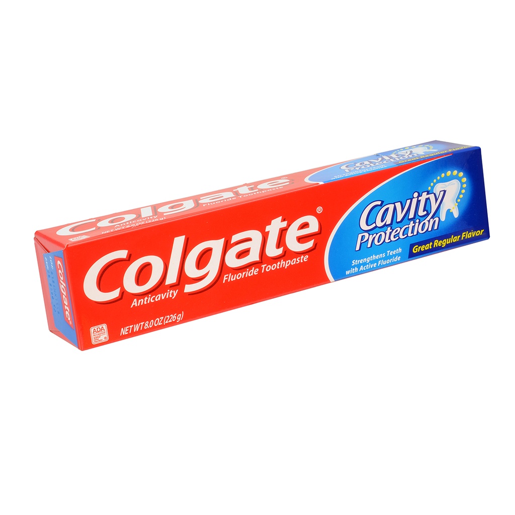 [11232] COLGATE TOOTHPASTE 8 OZ CAVITY PROTECTION REGULAR FLAVOR  (24 Pack)