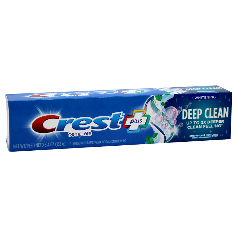 [11311] CREST TOOTHPASTE 5.4 OZ COMPLETE WHITENING MINTY FRESH  (12 Pack)