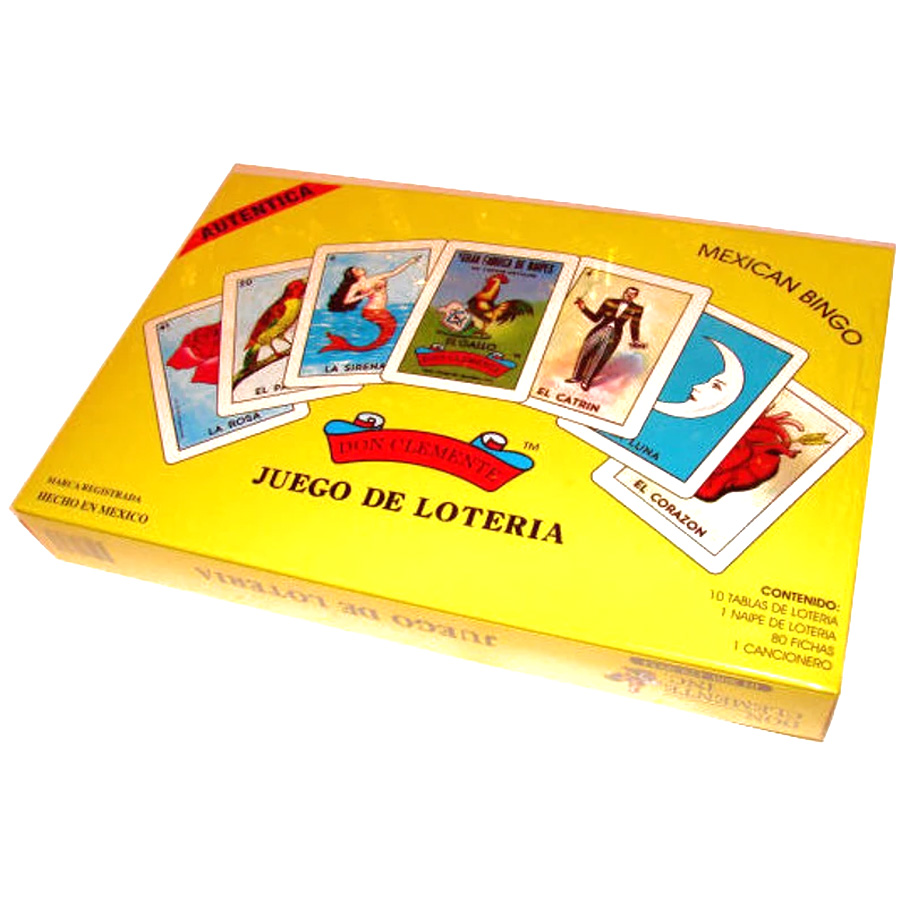 [11562] DON CLEMENTE GAMES 10 CT LOTERIA  (100 Pack)