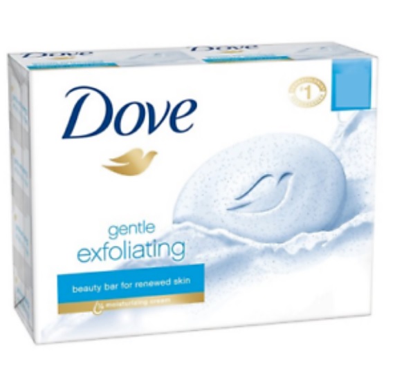 [11587] DOVE BAR SOAP 135 G / 4.75 OZ GENTLE EXFOLIATING  (48 Pack)