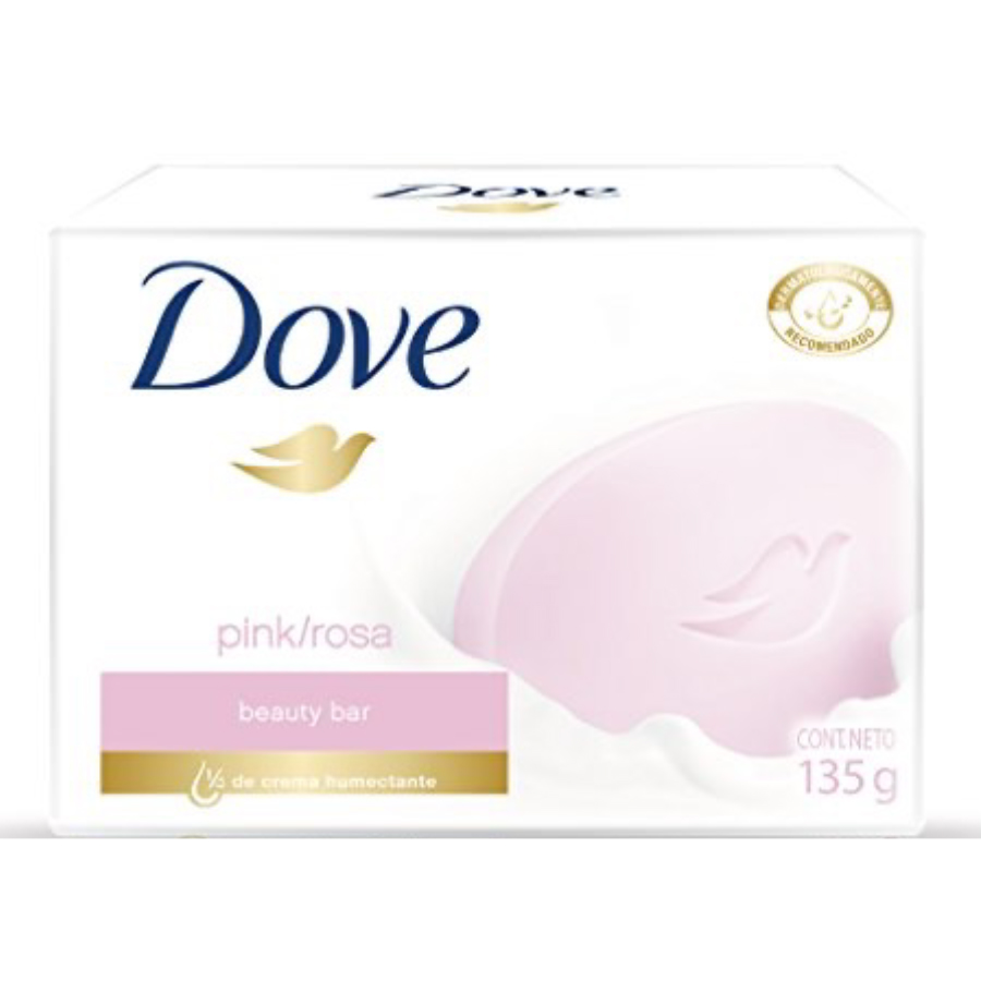 [11588] DOVE BAR SOAP 135 G / 4.75 OZ PINK  (48 Pack)