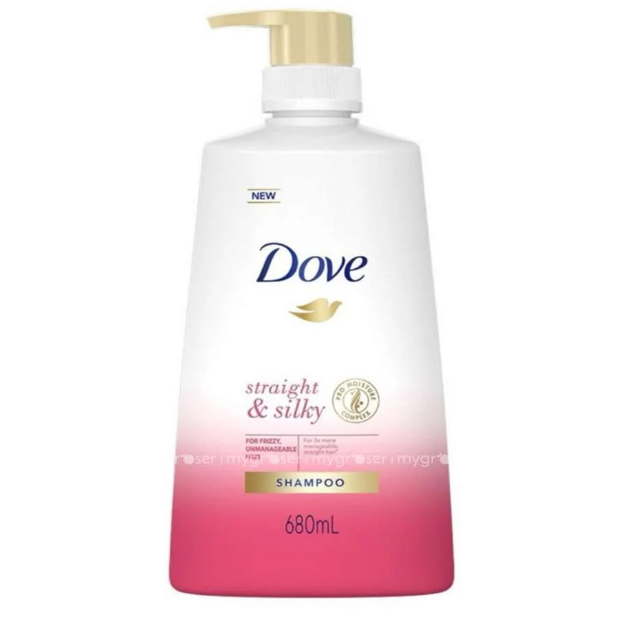 [11840] DOVE SHAMPOO 680 ML STRA SILKY  (12 Pack)