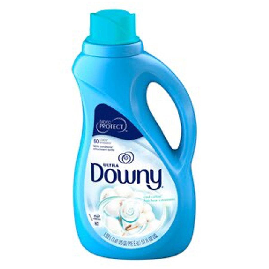 [11870] DOWNY FABRIC SOFTENER 44 OZ COOL COTTON 2 IN 1 SOFT & FRESH  (4 Pack)