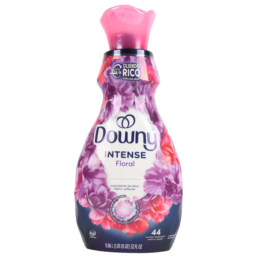 [11894] DOWNY INTENSE FABRIC SOFTENER 32 OZ FLORAL  (4 Pack)