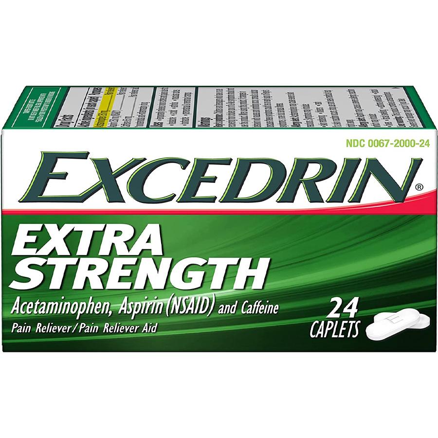 EXCEDRIN CAPLETS 24 CT EXTRA STRENGTH  (24 Pack)