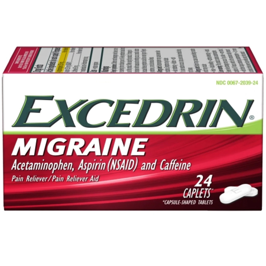 EXCEDRIN CAPLETS 24 CT MIGRAINE  (24 Pack)