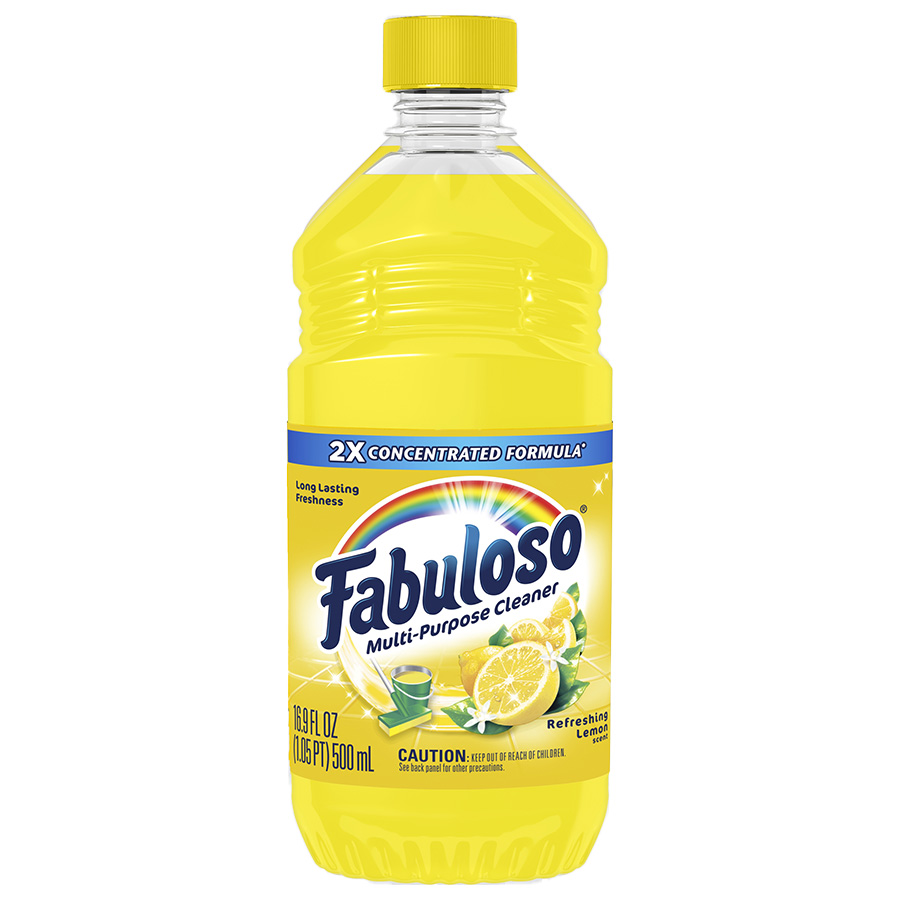 [12168] FABULOSO MULTI PURPOSE CLEANER 16.9 OZ REFRESHING LEMON 2X  (24 Pack)