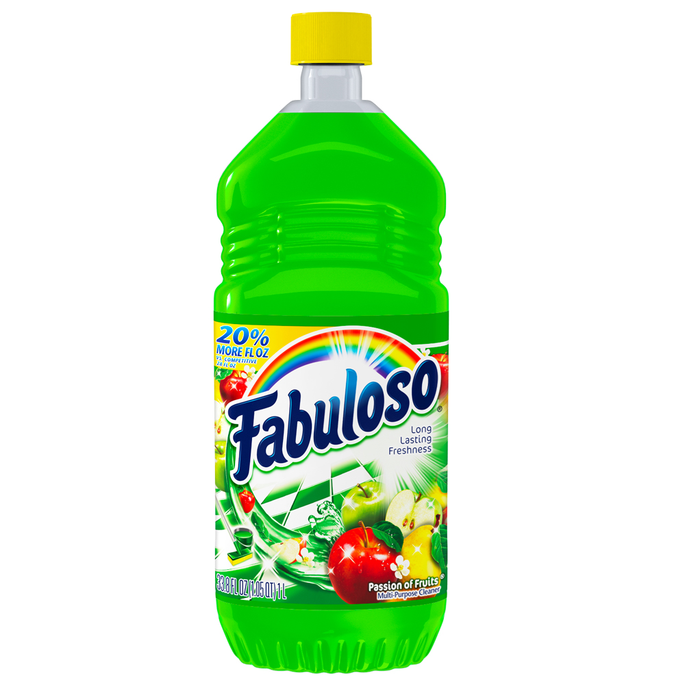 [12173] FABULOSO MULTI PURPOSE CLEANER 33.8 OZ PASSION FRUIT 2X  (12 Pack)