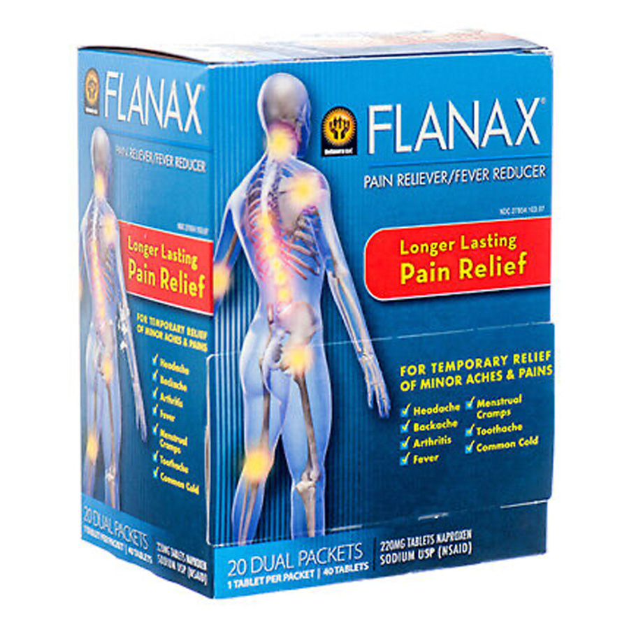 FLANAX TABLET 2 CT PAIN RELIEVER / FEVER REDUCER  (240 Pack)