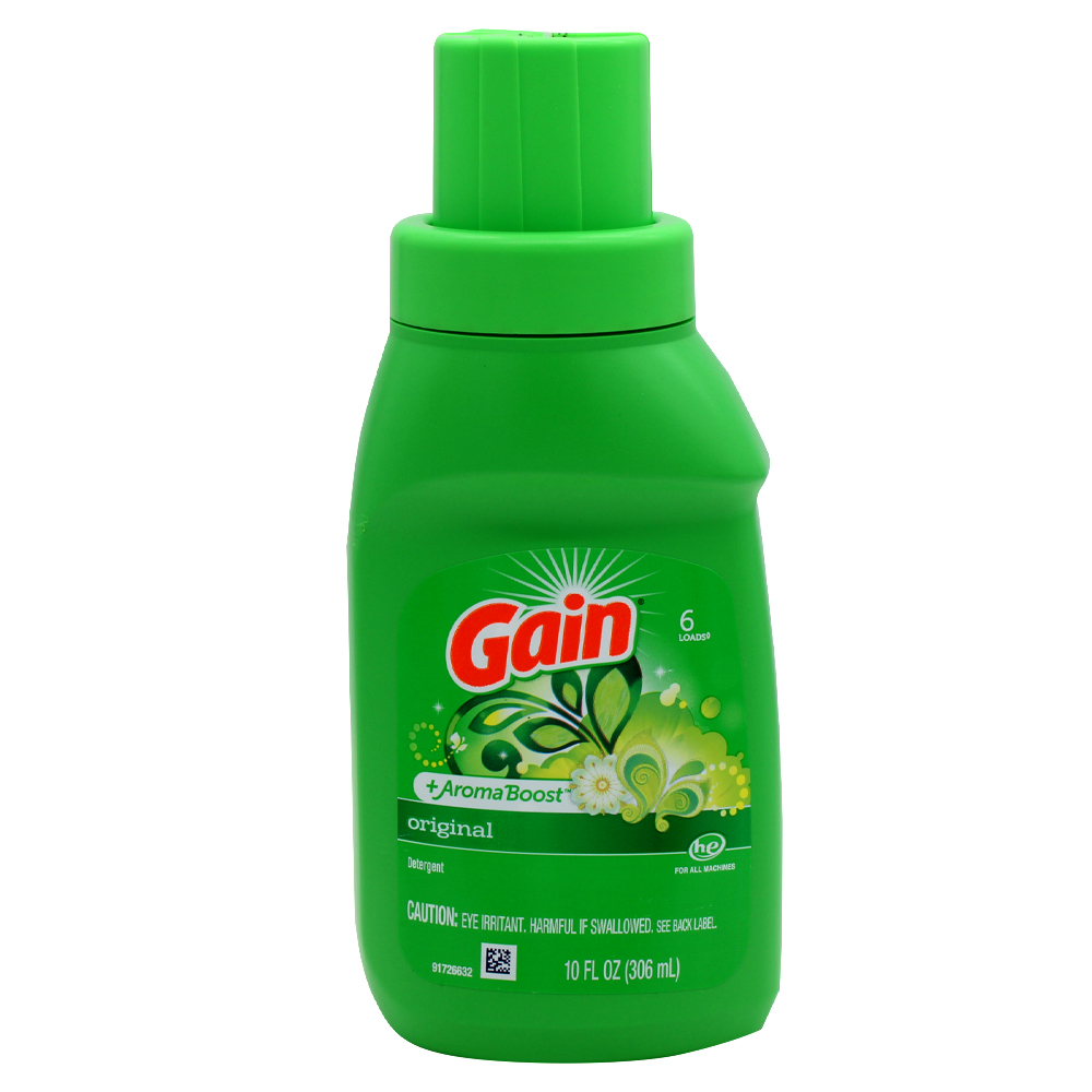 [12334] GAIN LIQUID DETERGENT 10 OZ ORIGINAL  (12 Pack)