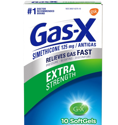GAS-X SOFT GEL 10 CT EXTRA STRENGTH  (36 Pack)