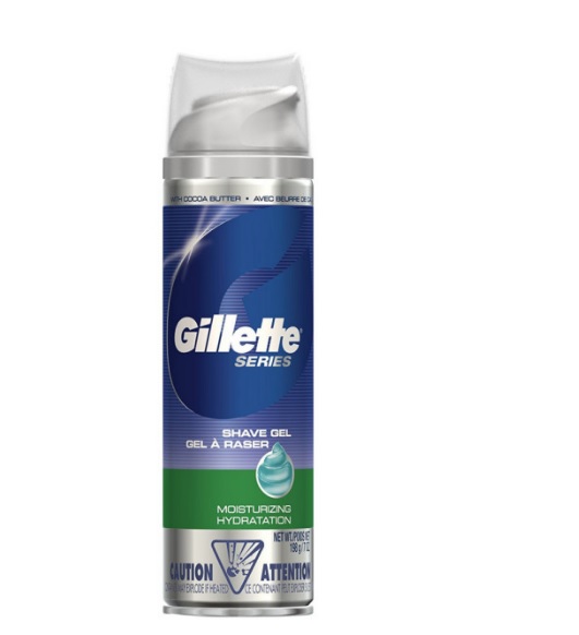 [12449] GILLETTE SHAVING GEL 200 ML MOISTURIZING  (6 Pack)