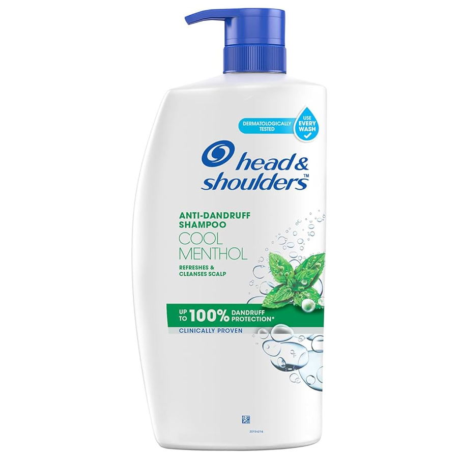 [12661] HEAD & SHOULDERS SHAMPOO 1000 ML COOL MENTHOL  (8 Pack)