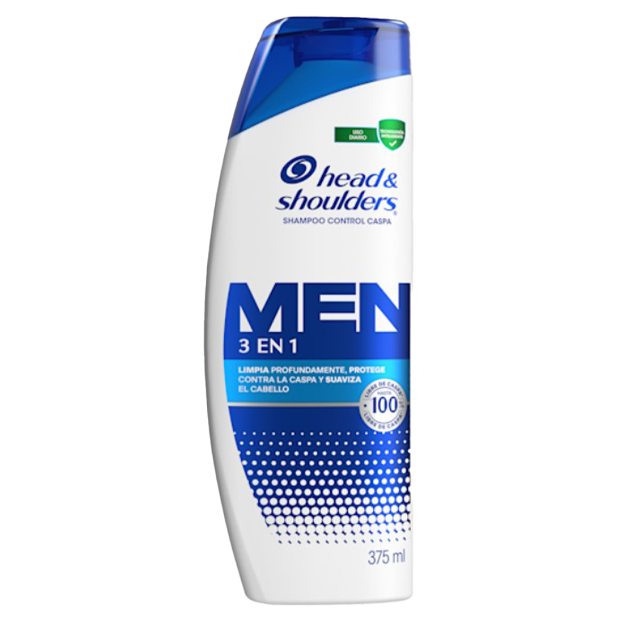 [12686] HEAD & SHOULDERS SHAMPOO 375 ML 3 IN 1 MEN  (12 Pack)
