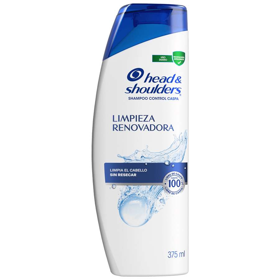 [12693] HEAD & SHOULDERS SHAMPOO 375 ML LIMPIEZA RENOVADORA (RENEWING CLEANSE)  (12 Pack)