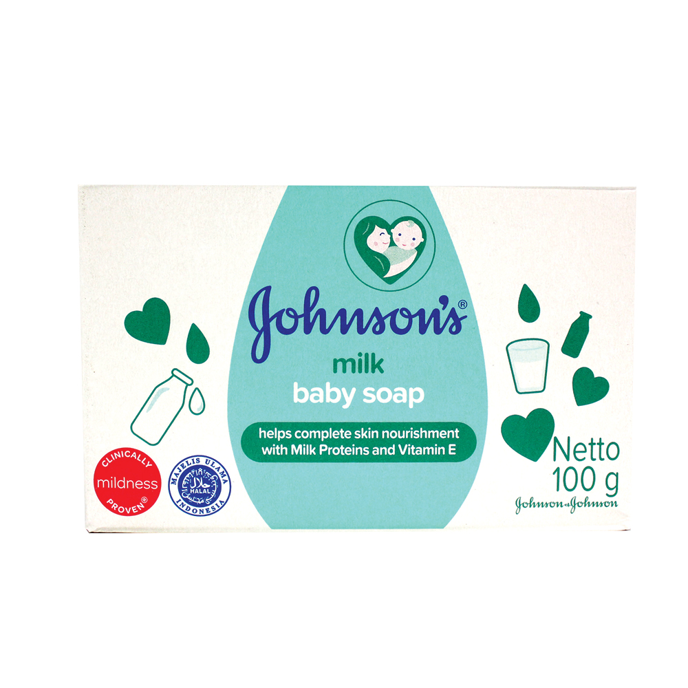 [12935] JOHNSON'S BABY SOAP 75 G MILK  (96 Pack)