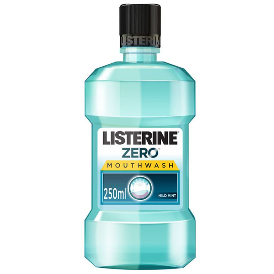 [13074] LISTERINE MOUTHWASH 250 ML COOL MINT  ( IMP )  (12 Pack)